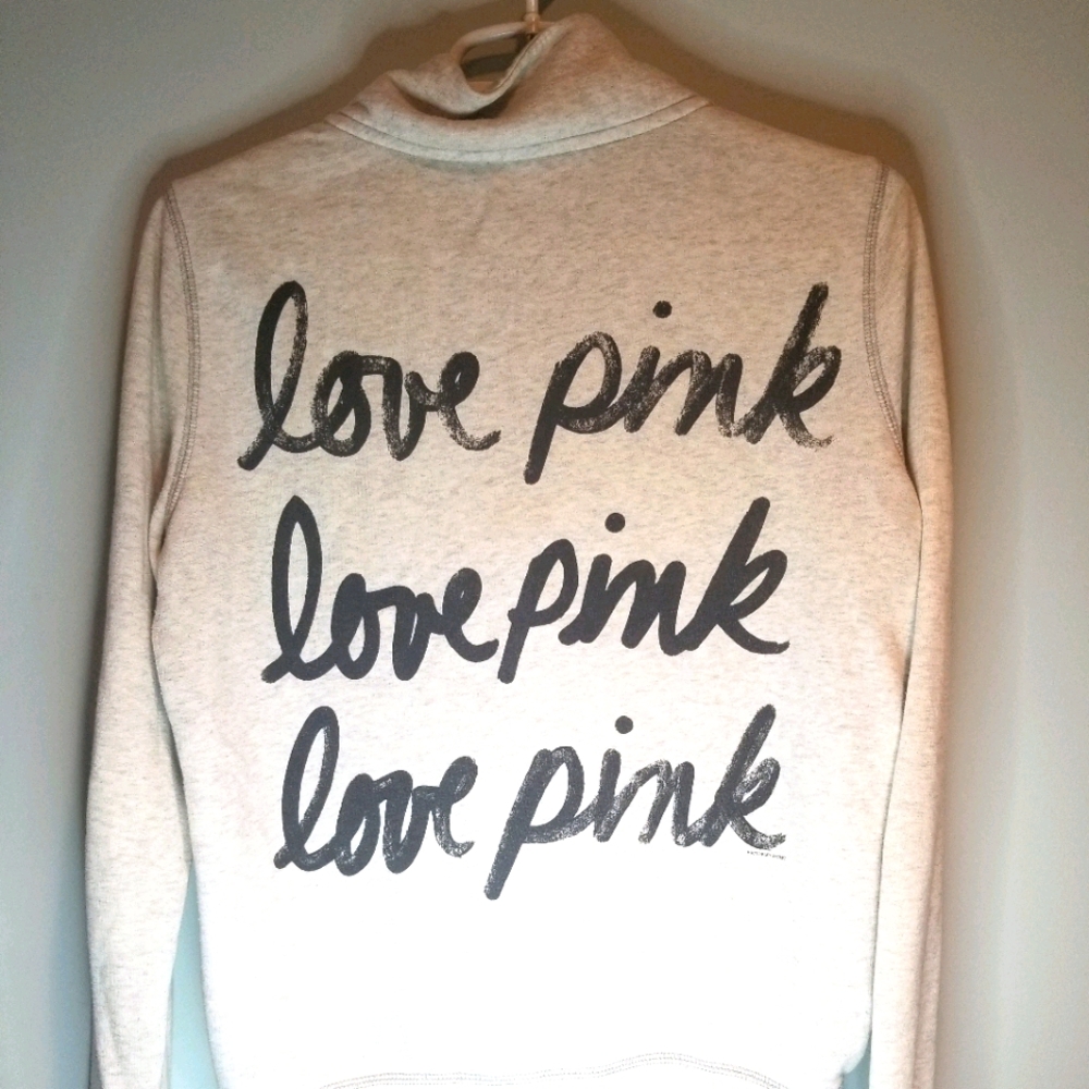 Victoria Secret Zip Up Fleece size Small - Picture 2 of 5